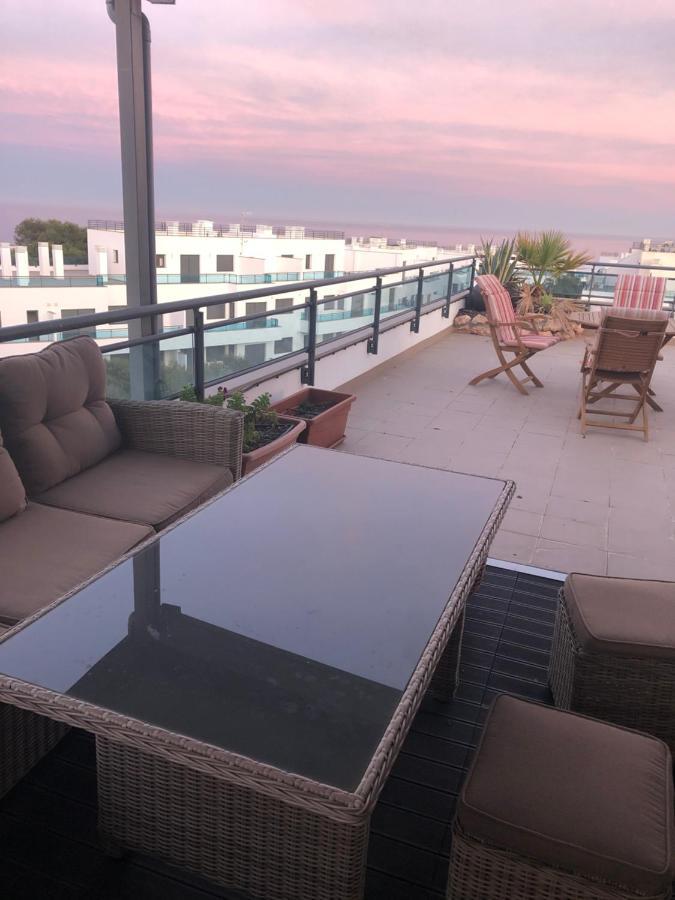 Ferienwohnung Atico Pinar De Garrucha Con Vistas Al Mar-Gran Terraza Exterior foto