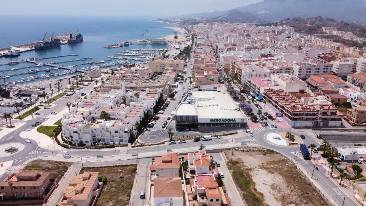 Ferienwohnung Atico Pinar De Garrucha Con Vistas Al Mar-Gran Terraza Exterior foto