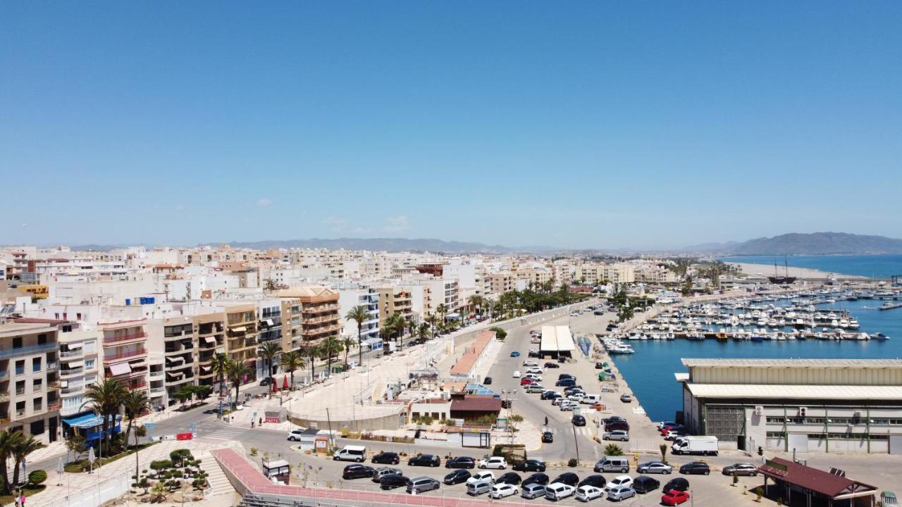 Ferienwohnung Atico Pinar De Garrucha Con Vistas Al Mar-Gran Terraza Exterior foto