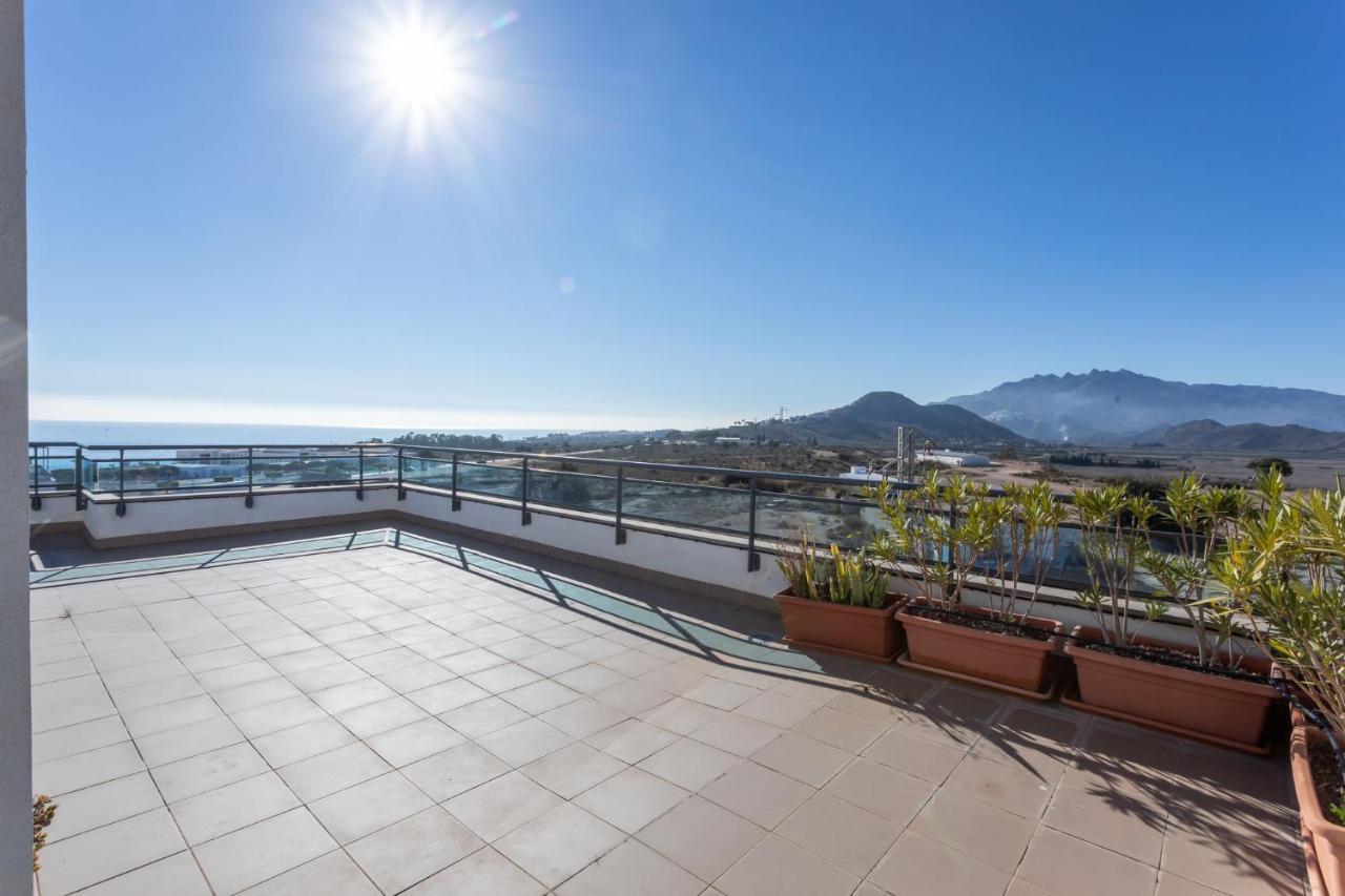 Ferienwohnung Atico Pinar De Garrucha Con Vistas Al Mar-Gran Terraza Exterior foto