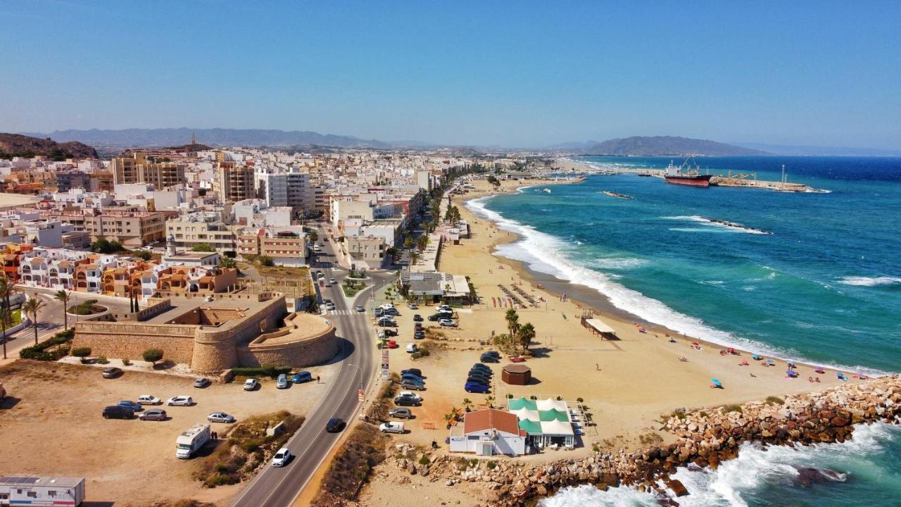 Ferienwohnung Atico Pinar De Garrucha Con Vistas Al Mar-Gran Terraza Exterior foto